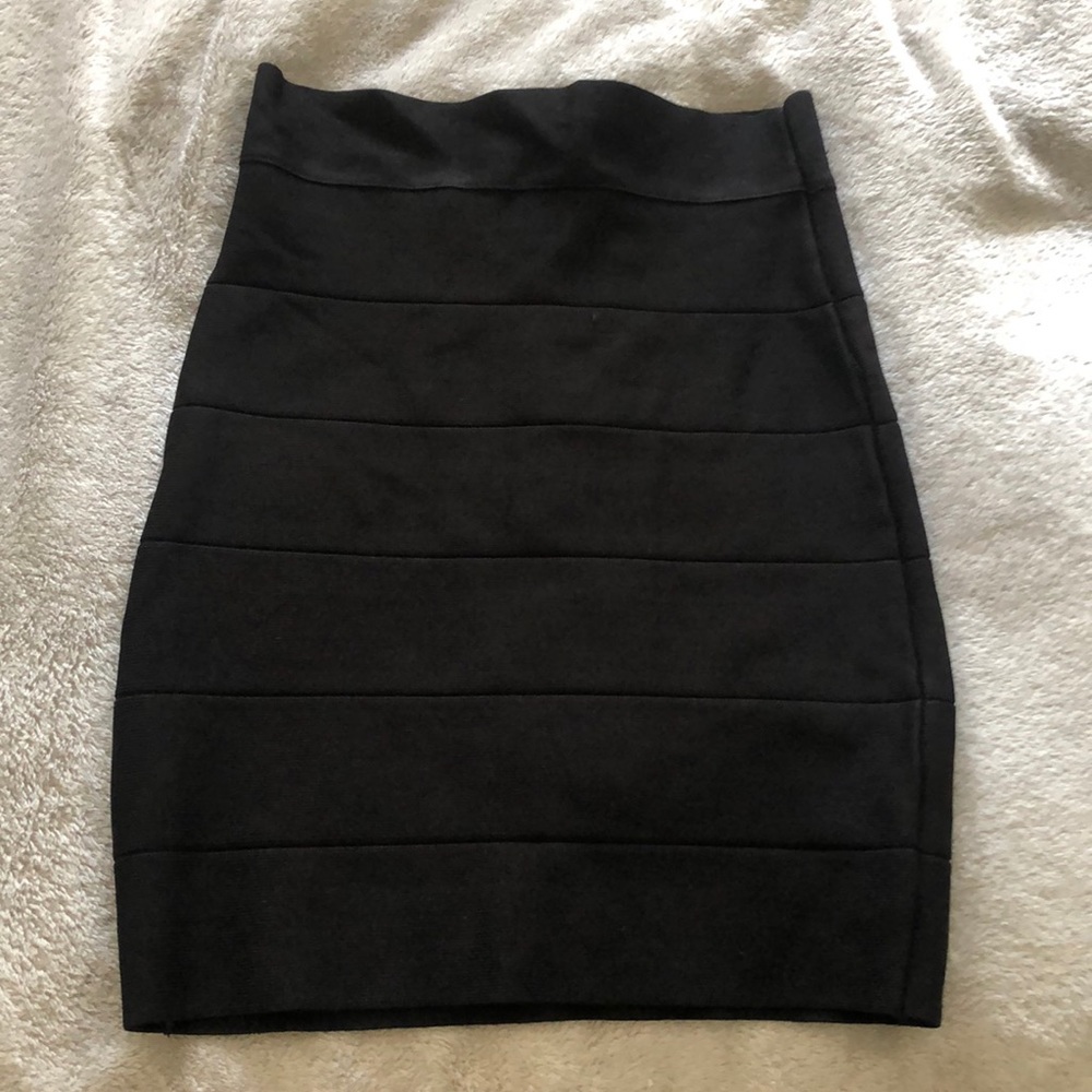 Black Bandage Skirt